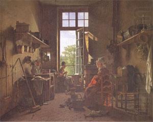 Martin  Drolling Interior of a Kitchen (mk05) china oil painting image